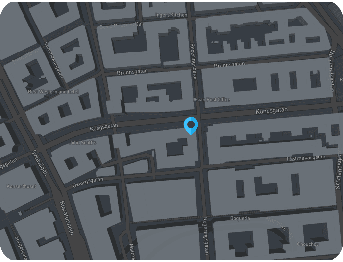 Map to our office
